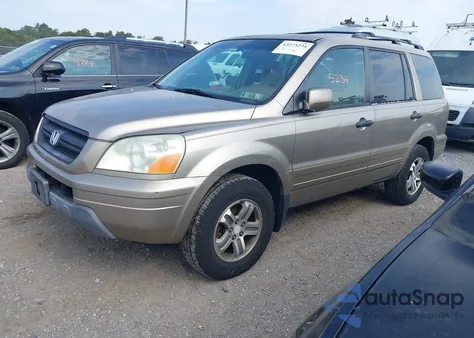 2003 Honda Pilot Ex z USA, uszkodzony, nr VIN 2HKYF18453H606562